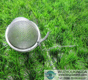 Silver tea strainer