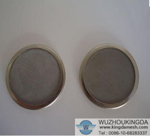 Stainless steel filter disc