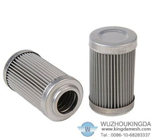 Stainless steel filter element