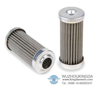 Stainless steel filter element