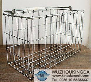 Galvanized basket