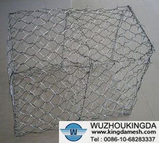 Galvanized basket