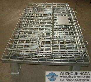 Retail storage wire cage