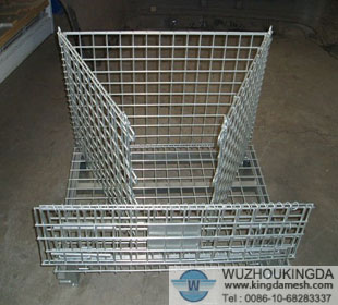 Retail storage wire cage