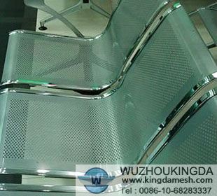 Galvanized perforated metal panels