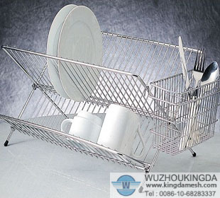 Stainless steel dish rack