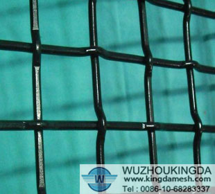 Crimped wire mesh screen netting