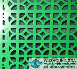 The specifications of galvanized perforated mesh sheet