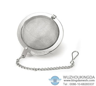 Mesh tea infuser ball