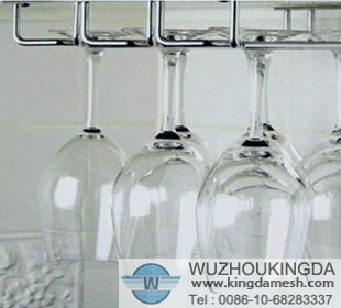 Stemware holders stainless steel3