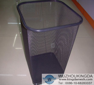 Rectangle wastebasket for office