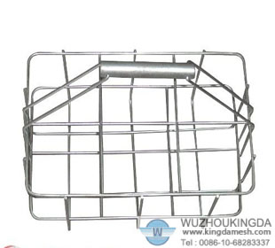 Stainless steel wire letter rack