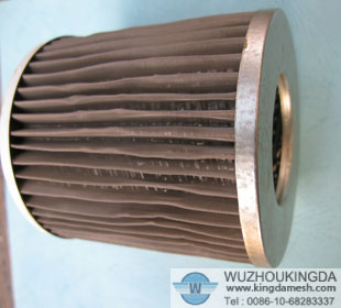 Ss pleated filter