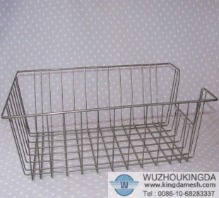 Wire basket for paper