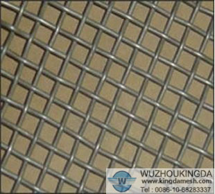 Electro galvanized square mesh net