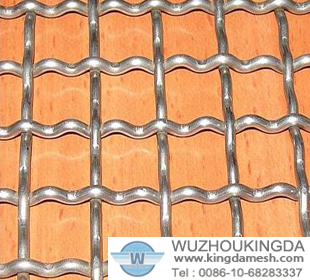 brass crimped wire netting