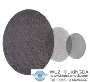 stainless steel screen mesh disc