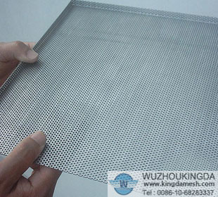 Micro hole perforated metal sheet