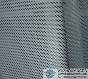 Micro hole perforated metal sheet