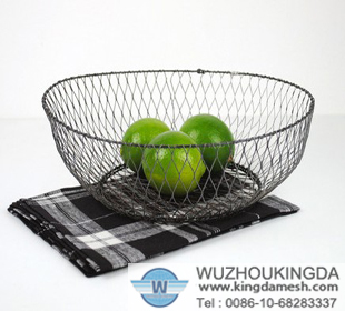 Wire mesh bowl