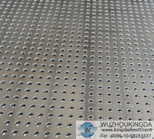 Mini hole perforated plate