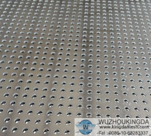 Mini hole perforated plate