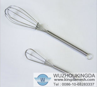 Wire mesh egg beaters