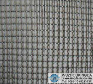 Inter crimped wire mesh