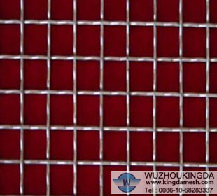 Inter crimped wire mesh