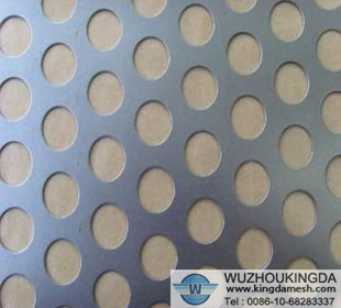 Galvanized punching hole mesh