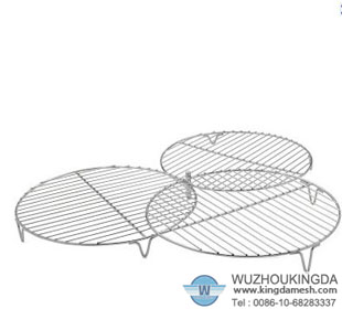 Metal round cooling rack 