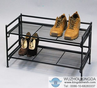 Metal shoe rack