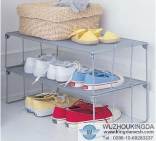 Metal shoe rack