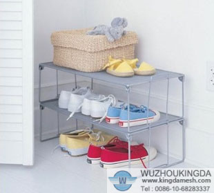 Metal shoe rack