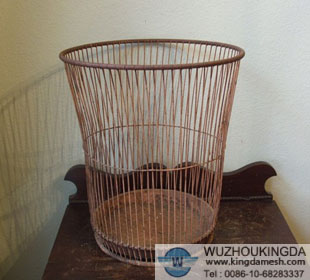 Wire waste baskets