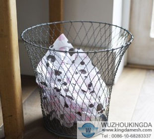 Wire waste baskets