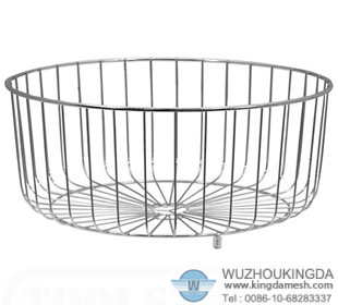 Round wire basket