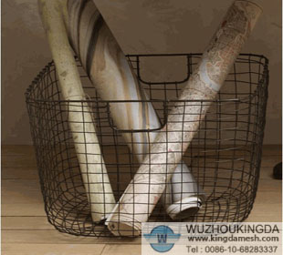 Round wire basket
