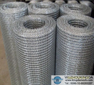 Quarry crimped screen mesh   