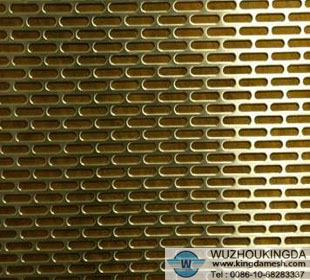slot hole perforated panel