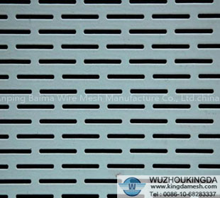 slot hole perforated panel
