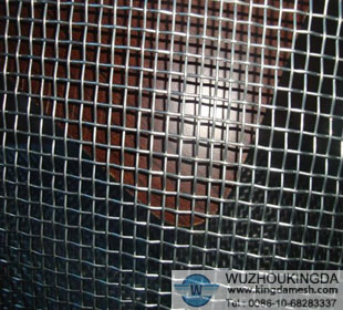 Woven metal mesh