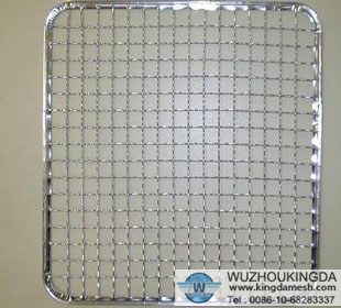 Galvanized crimped netting    