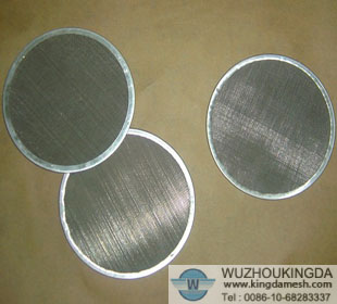 Metal mesh filters