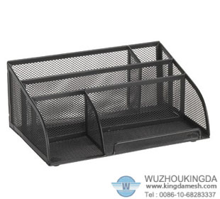 Mesh desktop organizer