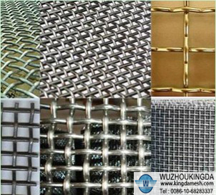 Stainless steel crimped mesh