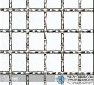  Galvanized crimped mesh