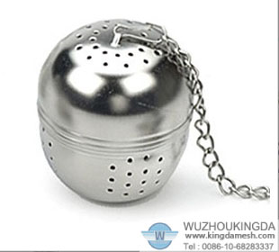 Decorative tea ball infuser