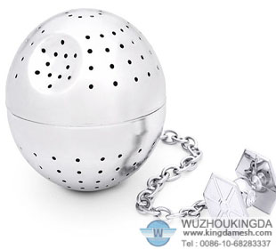 Decorative tea ball infuser