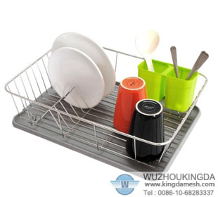 Dish rack for sink